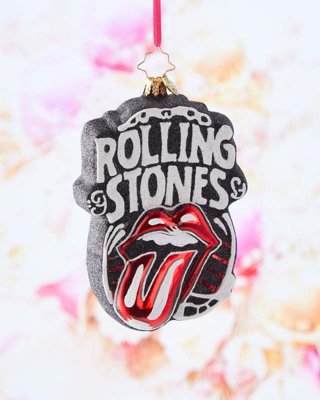 Rolling Stones Rockin Around the Christmas Tree Ornament